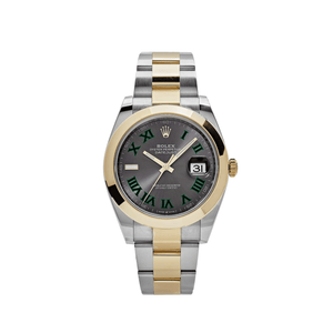 Rolex Datejust 41 126303 'Wimbledon' Yellow Gold Stainless Steel Slate Dial (2025) — foto 1