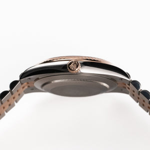 Rolex Datejust 41 126331 Stainless Steel Rose Gold Chocolate Dial Jubilee (2023) — foto 8