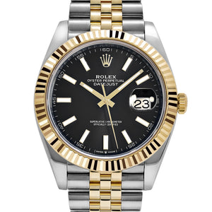Rolex Datejust 41 126333 Stainless Steel Yellow Gold Black Dial Jubilee (2026) — foto 4