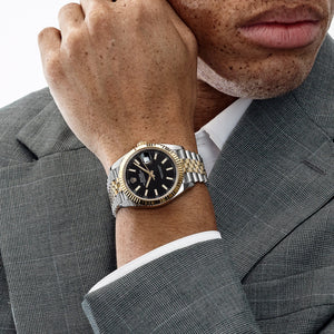 Rolex Datejust 41 126333 Stainless Steel Yellow Gold Black Dial Jubilee (2026) — foto 3