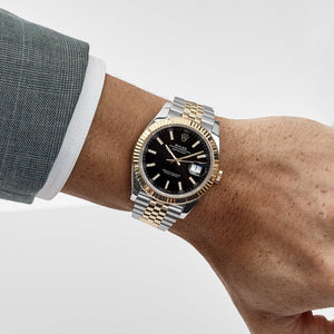 Rolex Datejust 41 126333 Stainless Steel Yellow Gold Black Dial Jubilee (2026) — foto 2