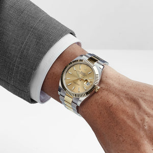 Rolex Datejust 41 126333 Stainless Steel Yellow Gold Champagne Dial Oyster (2025) — foto 2