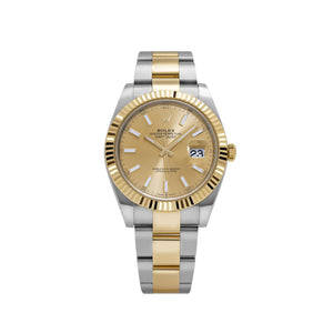 Rolex Datejust 41 126333 Stainless Steel Yellow Gold Champagne Dial Oyster (2025) — foto 1