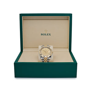 Rolex Datejust 41 126333 Yellow Gold Stainless Steel Champagne Diamond Dial Jubilee (2025) — foto 8
