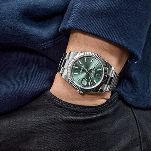 Rolex Datejust 41 126334 Stainless Steel Mint Green Dial Oyster (2026) — foto 2