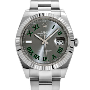 Rolex Datejust 41 126334 'Wimbledon' Stainless Steel Slate Dial Oyster (2026) — foto 5