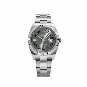 Rolex Datejust 41 126334 'Wimbledon' Stainless Steel Slate Dial Oyster (2026) — foto 1