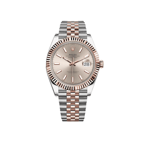 Rolex Datejust 41 126331 Rose Gold Stainless Steel Sundust Dial Jubilee (2024) — foto 1