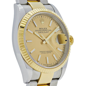 Rolex Datejust 41 126333 Stainless Steel Yellow Gold Champagne Dial Oyster (2025) — foto 4
