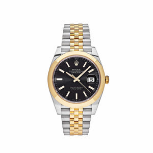 Rolex Datejust 41 126303 Stainless Steel Yellow Gold Black Dial Jubilee — foto 1