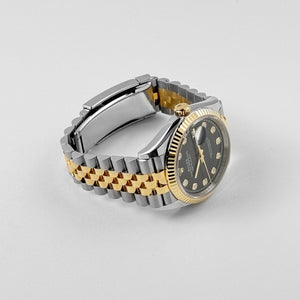 Rolex Datejust36 126233 Stainless Steel Yellow Gold Black Diamond Dial Jubilee (2025) — foto 6