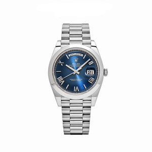 Rolex Day-Date 40 228206 Platinum Blue Dial (2022) — foto 1