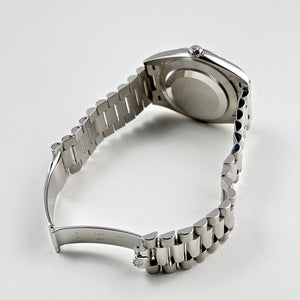 Rolex Day-Date 40 228206 Platinum Blue Dial (2022) — foto 9