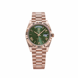 Rolex Day-Date 40 228235 Rose Gold Olive Green Dial (2023) — foto 1