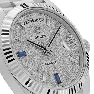 Rolex Day-Date 40 228236 Platinum Pavé Diamond Dial (2023) — foto 5