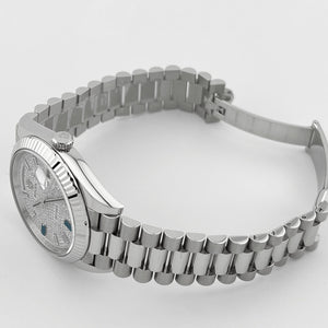 Rolex Day-Date 40 228236 Platinum Pavé Diamond Dial (2023) — foto 9