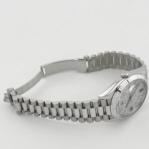Rolex Day-Date 40 228236 Platinum Pavé Diamond Dial (2023) — foto 8