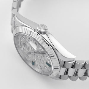 Rolex Day-Date 40 228236 Platinum Pavé Diamond Dial (2023) — foto 5