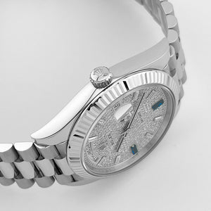 Rolex Day-Date 40 228236 Platinum Pavé Diamond Dial (2023) — foto 4