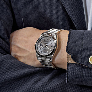 Rolex Day-Date 40 228239 White Gold Slate Rhodium Grey Dial — foto 2