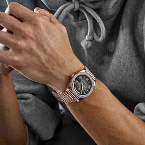 Rolex Day-Date 40 228345RBR Rose Gold Diamond Bezel Slate Ombre Dial (2025) — foto 2