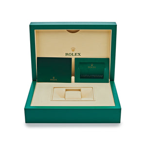 Rolex Day-Date 40 228398TBR Yellow Gold Onyx Baguette Diamond Dial Baguette Bezel — foto 8