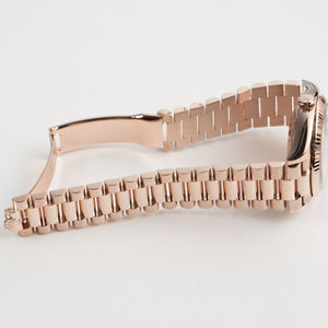 Rolex Day-Date 36 128235 Rose Gold Brown Ombre Diamond Dial (2022) — foto 8