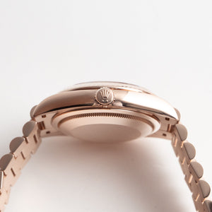 Rolex Day-Date 36 128235 Rose Gold Brown Ombre Diamond Dial (2022) — foto 6