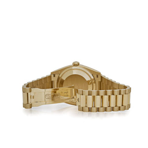 Rolex Day-Date 36 128238 Yellow Gold Green Ombre Roman Numeral Dial (2025) — foto 6
