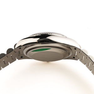 Rolex Day-Date 36 128239 White Gold Pink Opal Diamond Roman Numerals Dial (2025) — foto 9
