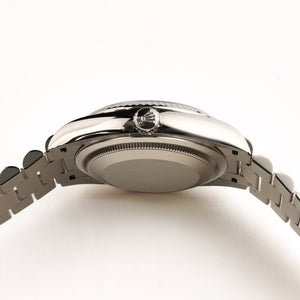 Rolex Day-Date 36 128239 White Gold Pink Opal Diamond Roman Numerals Dial (2025) — foto 8