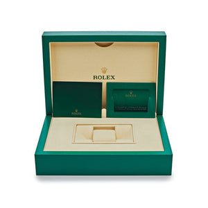 Rolex Day-Date 36 128398TBR Yellow Gold Carnelian Diamond Roman Numerals Dial Diamond Bezel — foto 9