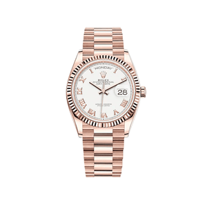 Rolex Day-Date 36 128235 Rose Gold White Dial (2026) — foto 1