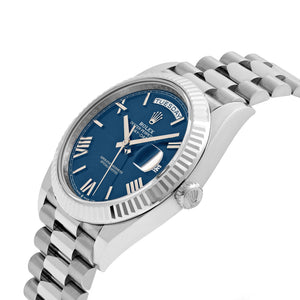 Rolex Day-Date 40 228239 White Gold Blue Roman Numeral Dial (2025) — foto 5