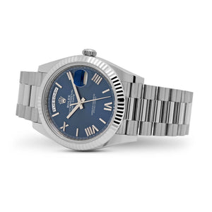 Rolex Day-Date 40 228239 White Gold Blue Roman Numeral Dial (2025) — foto 3