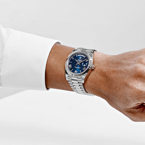 Rolex Day-Date 40 228239 White Gold Blue Roman Numeral Dial (2025) — foto 2