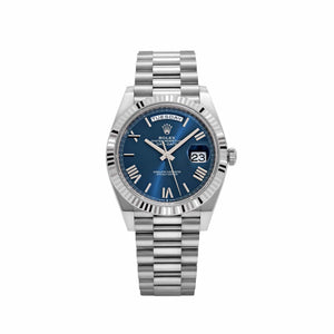 Rolex Day-Date 40 228239 White Gold Blue Roman Numeral Dial (2025) — foto 1