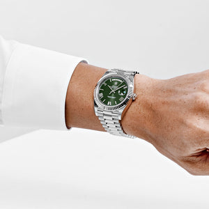 Rolex Day-Date 40 228239 White Gold Olive Dial (2020) — foto 2
