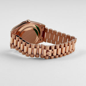 Rolex Day-Date 40 228345RBR Rose Gold Diamond Dial Diamond Bezel (2021) — foto 9
