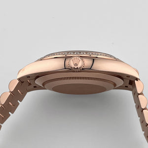 Rolex Day-Date 40 228345RBR Rose Gold Diamond Dial Diamond Bezel (2024) — foto 7