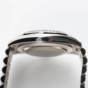 Rolex Day-Date 40 228349RBR White Gold Black Diamond Baguette Dial Diamond Bezel (2022) — foto 7
