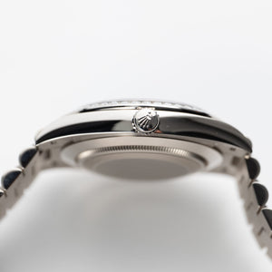 Rolex Day-Date 40 228349RBR White Gold Black Diamond Baguette Dial Diamond Bezel (2022) — foto 6
