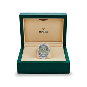 Rolex Day-Date 40 228239 White Gold Olive Dial (2020) — foto 7
