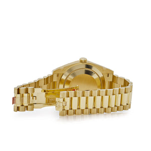 Rolex Day-Date 40 228348RBR Yellow Gold Black Diamond Dial Diamond Bezel — foto 7