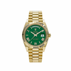 Rolex Day-Date 40 228238 Yellow Gold Green Roman Numerals Dial (2025) — foto 1
