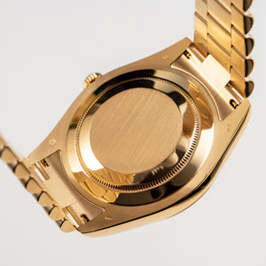 Rolex Day-Date II 218238 Yellow Gold Champagne Diamond Dial — foto 7