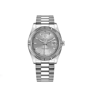 Rolex Day-Date 41 218239 White Gold Silver Dial (2022) — foto 1