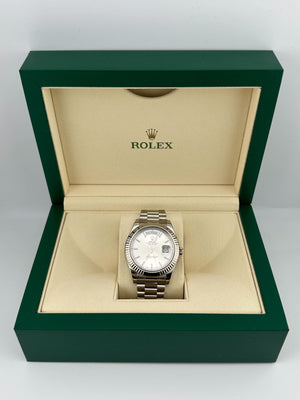 Rolex Day-Date 41 218239 White Gold Silver Dial (2022) — foto 5