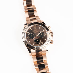 Rolex Daytona 116505 Rose Gold Chocolate Brown Dial (2021) — foto 5