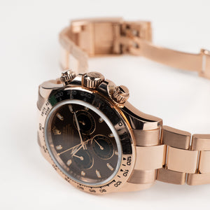 Rolex Daytona 116505 Rose Gold Chocolate Brown Dial (2021) — foto 7